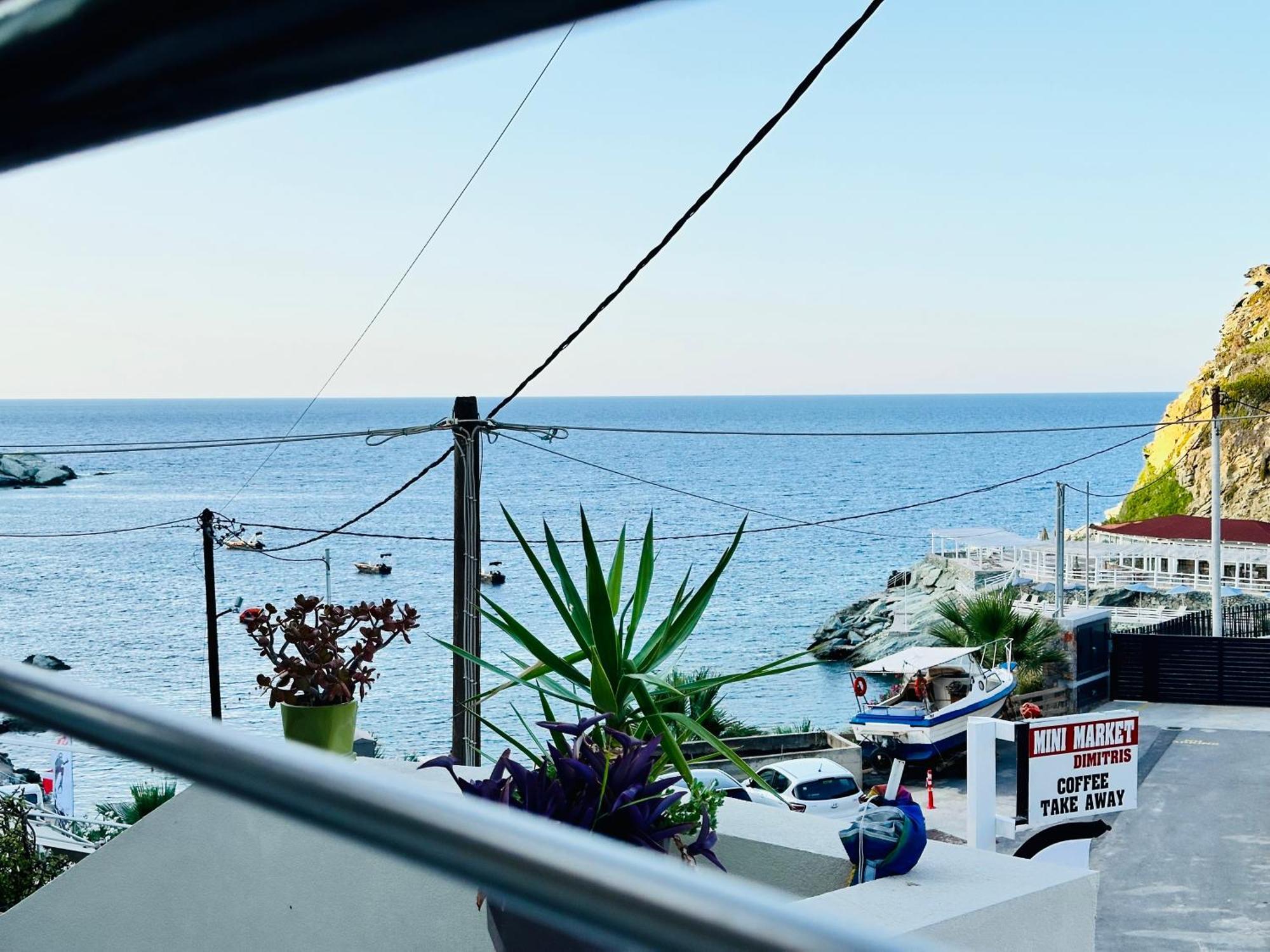 Popis Sea View Apartments Agia Pelagia Eksteriør billede