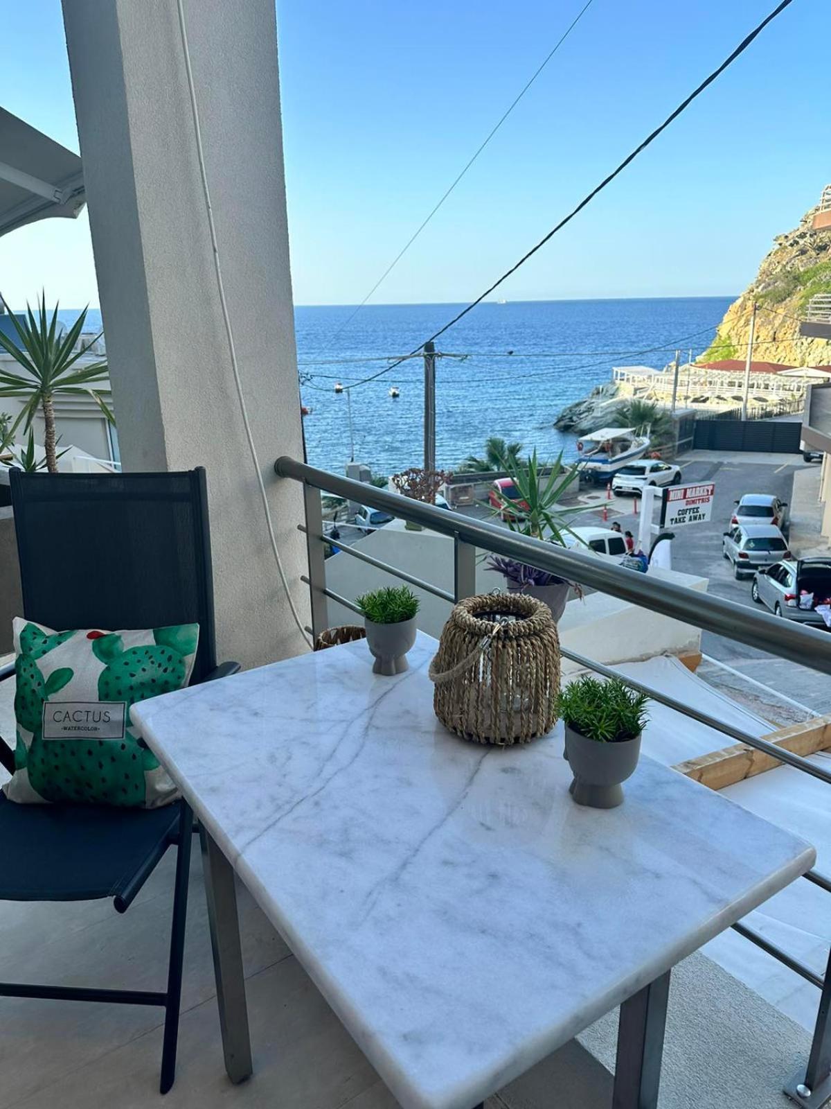 Popis Sea View Apartments Agia Pelagia Eksteriør billede