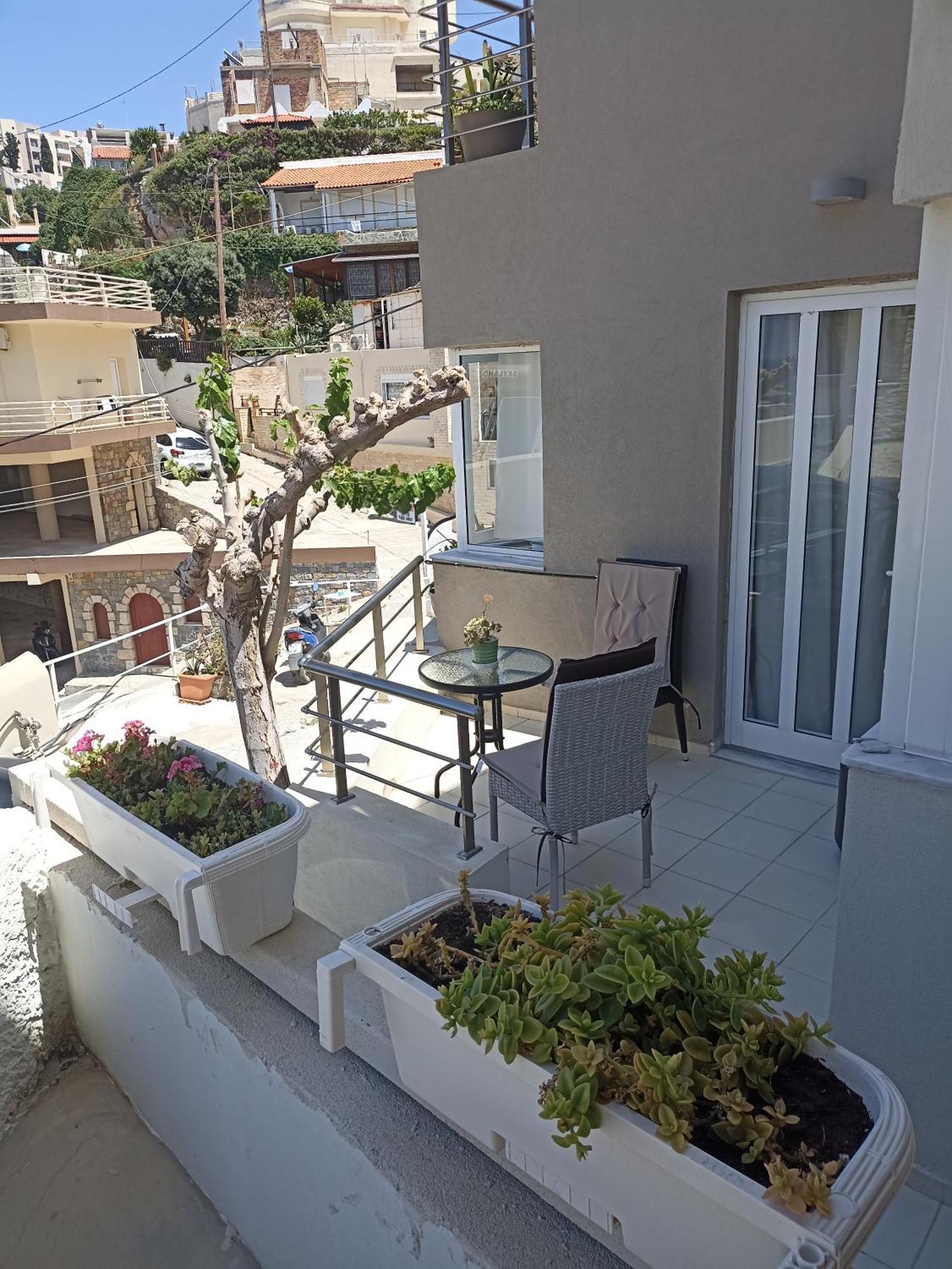Popis Sea View Apartments Agia Pelagia Eksteriør billede