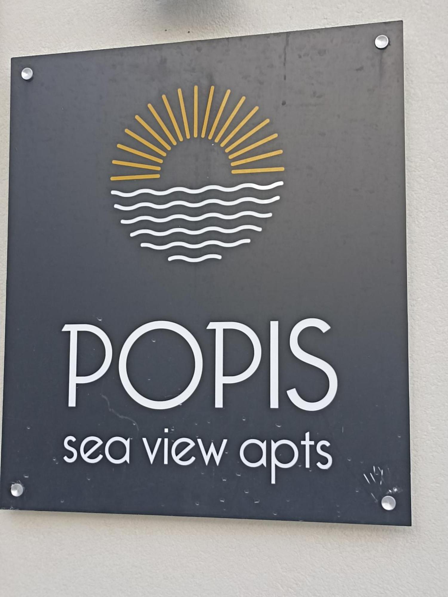 Popis Sea View Apartments Agia Pelagia Eksteriør billede
