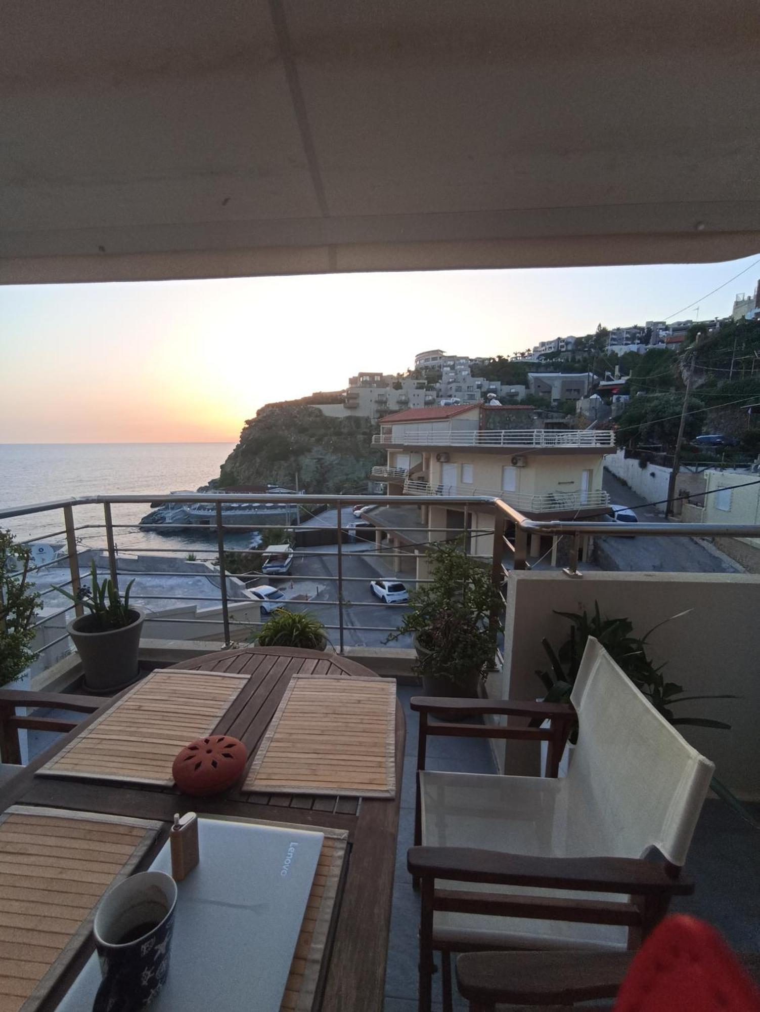 Popis Sea View Apartments Agia Pelagia Eksteriør billede