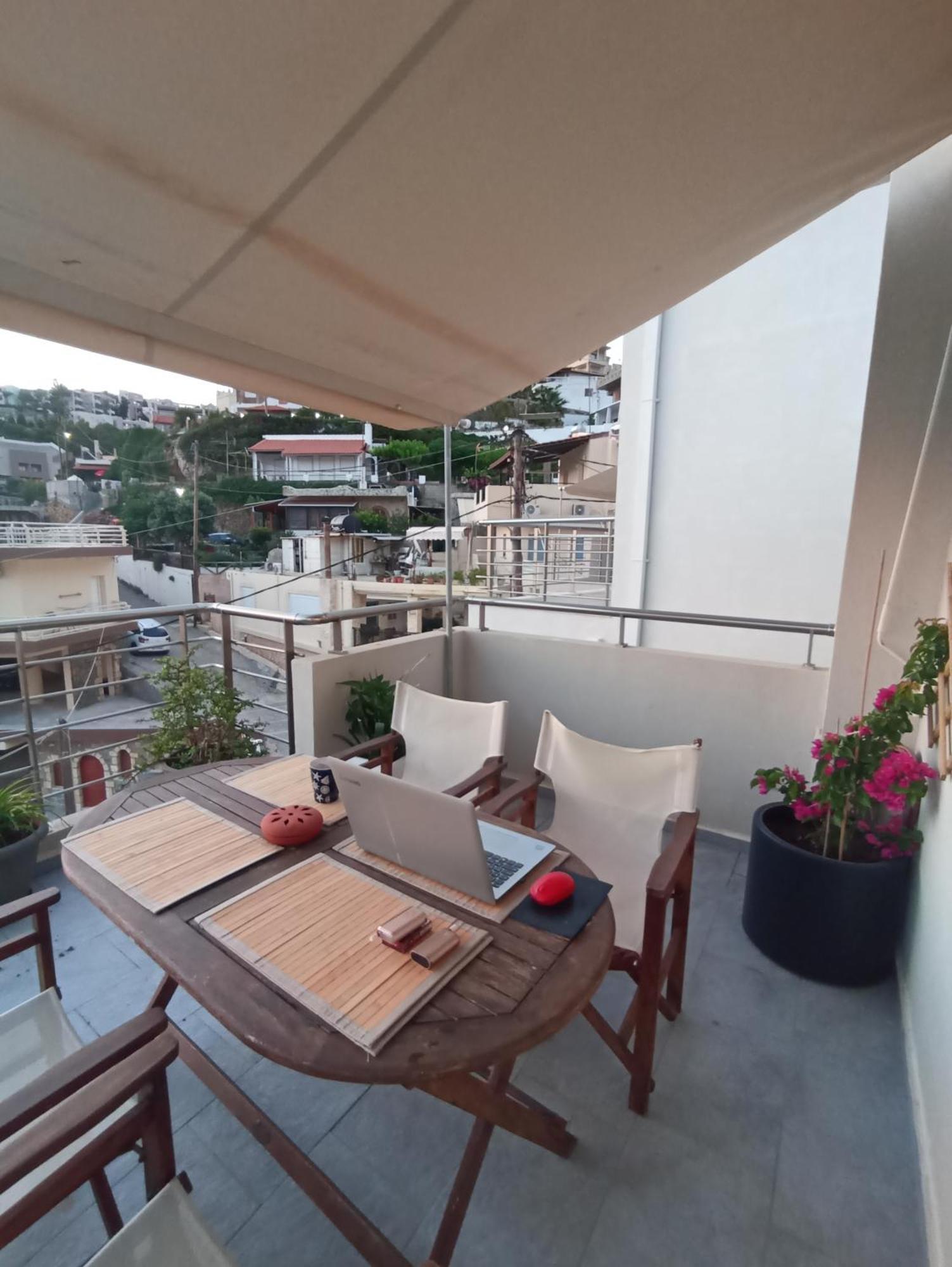 Popis Sea View Apartments Agia Pelagia Eksteriør billede