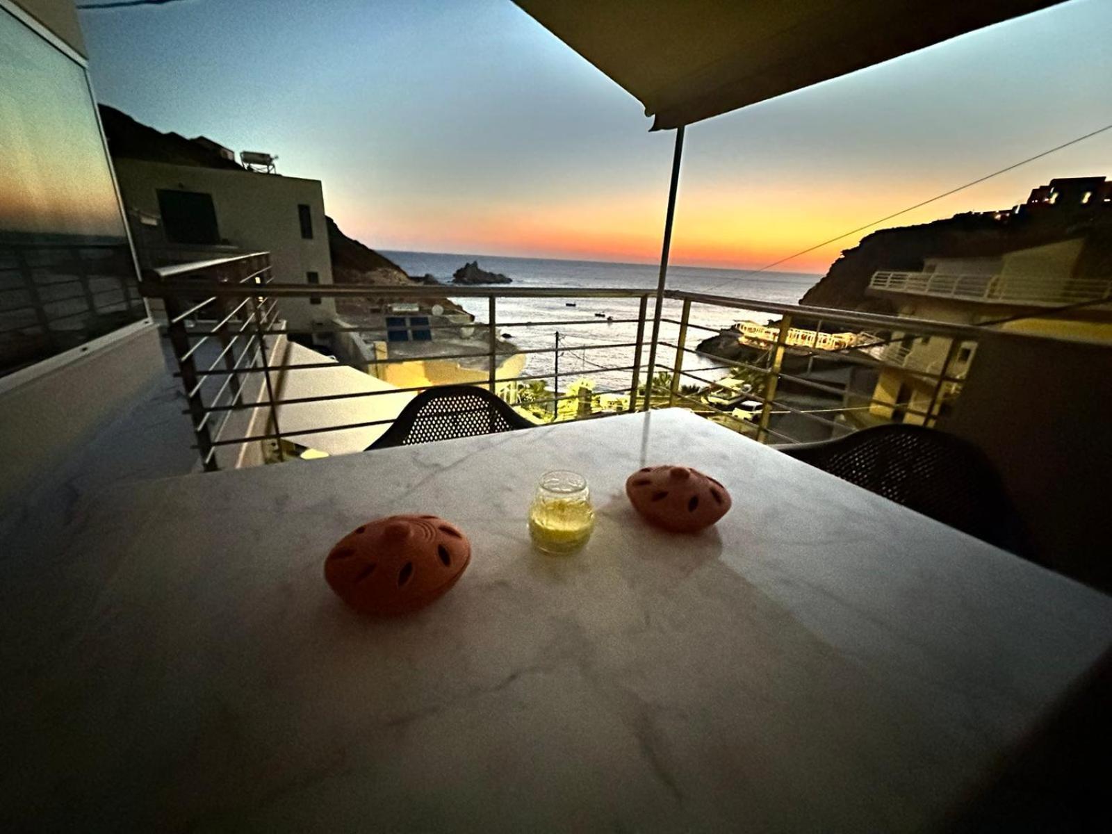 Popis Sea View Apartments Agia Pelagia Eksteriør billede