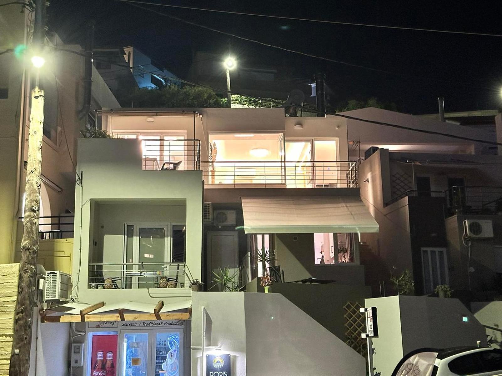 Popis Sea View Apartments Agia Pelagia Eksteriør billede