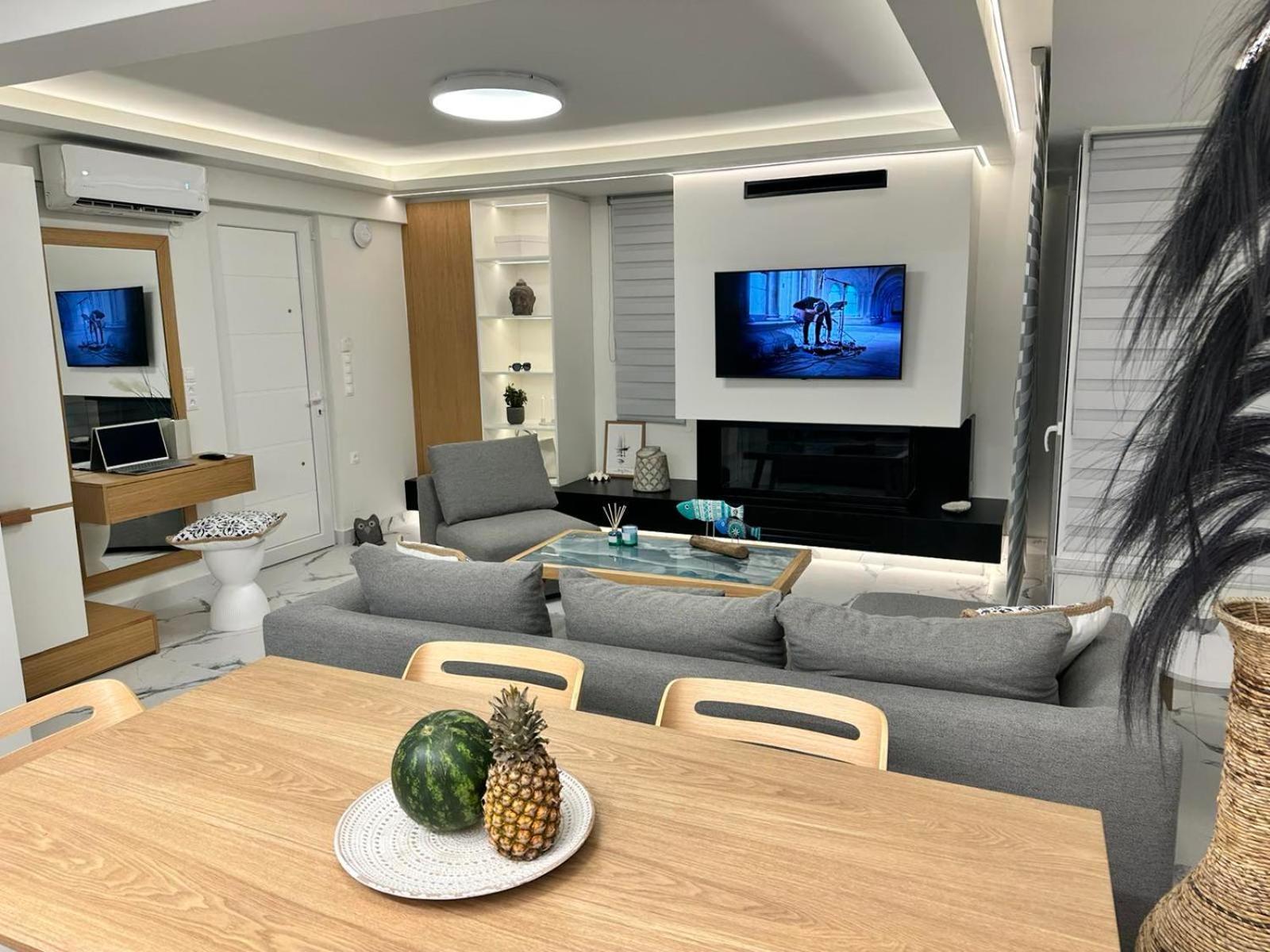 Popis Sea View Apartments Agia Pelagia Eksteriør billede